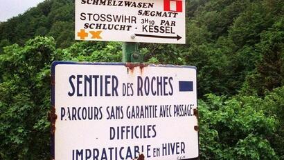 Fermeture hivernale de certains sentiers vosgiens Fermeture hivernale de certains sentiers vosgiens